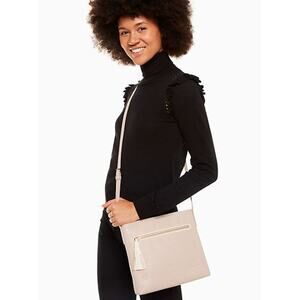 Kate Spade New York Chester Street Dessi Crossbody Bag in Rose Cloud with Tassel